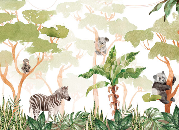 Papier peint Koala sur un arbre