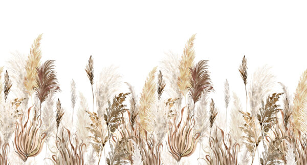 Papier peint Bases en herbe