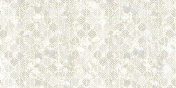 Papier peint Feuilles blanches