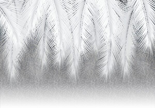 Papier peint Plumes blanches