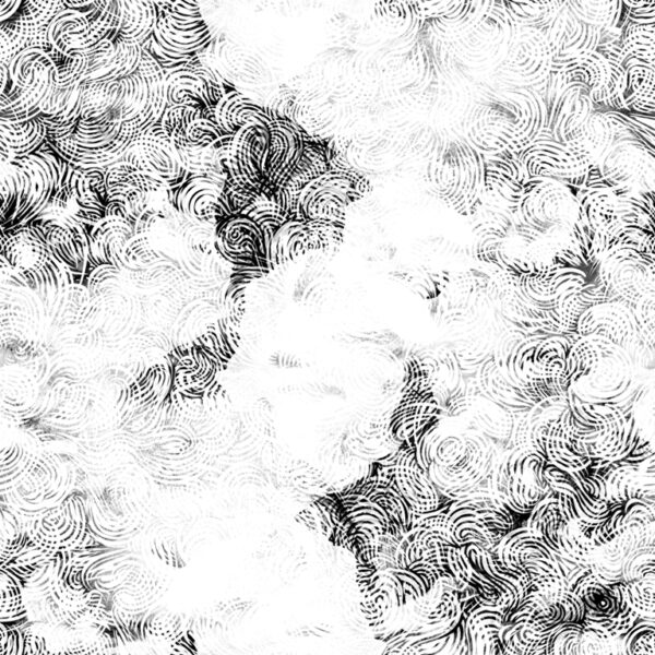 Papier peint Blanc en noir