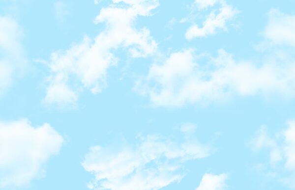 Papier peint Nuages dans le ciel