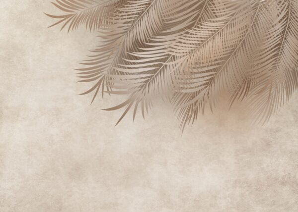 Papier peint Longues feuilles de palmier