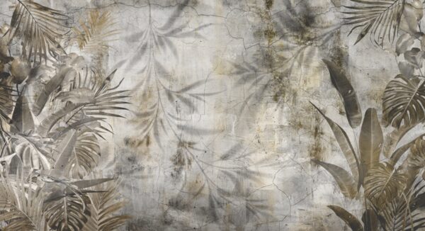 Papier peint Jungle sur le mur