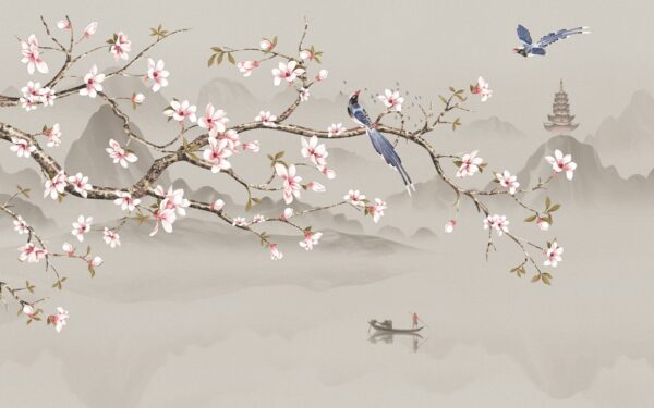 Papier peint Fleur de cerisier
