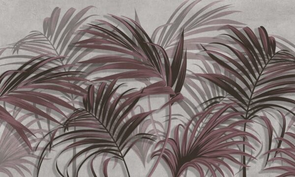 Papier peint Forêt de feuilles de palmier