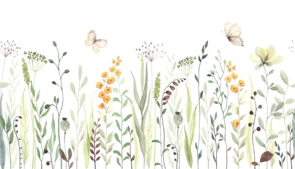 Papier peint Dans le pré