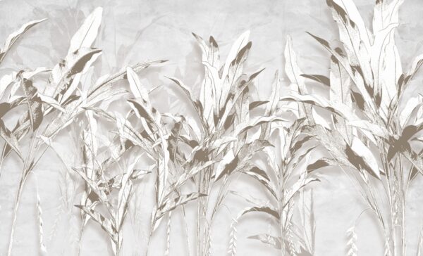 Papier peint Mur de plantes