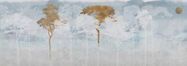 Papier peint Arbres élancés