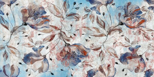 Papier peint Fleurs subtiles