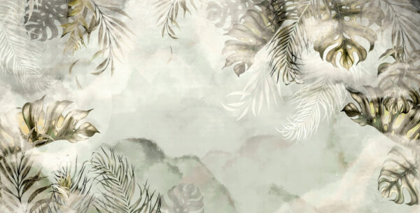 Papier peint Ciel gris