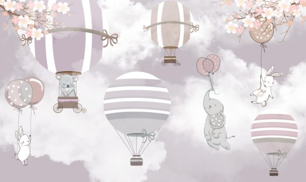 Papier peint Vol de printemps