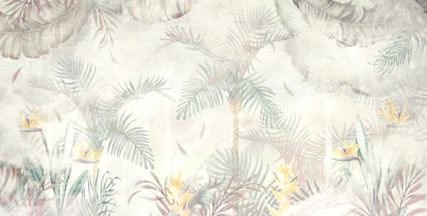 Papier peint Nature fanée