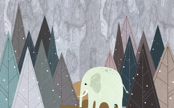 Papier peint Animal dans les montagnes