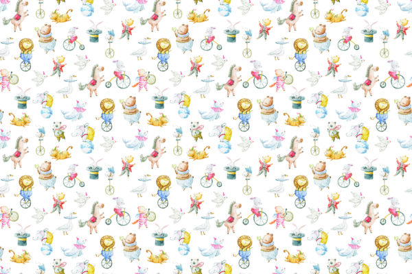 Papier peint Animaux du cirque