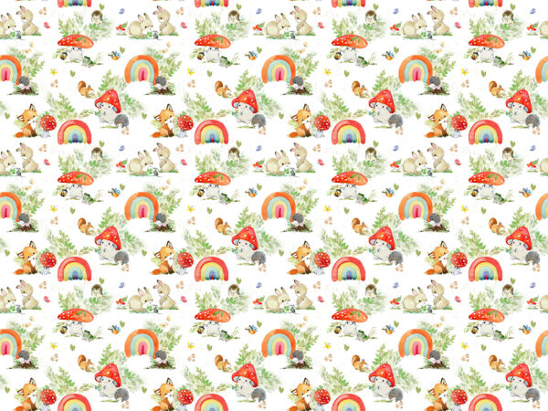 Papier peint Champignons