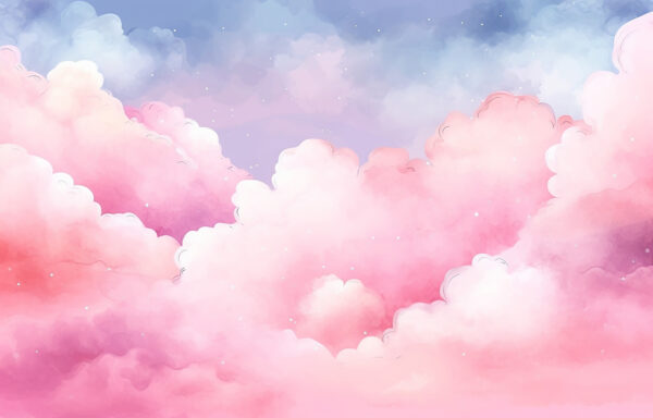 Papier peint Nuages de conte de fées