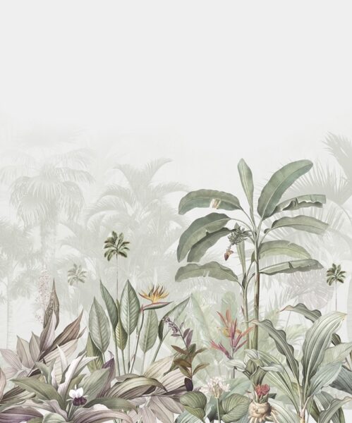 Papier peint Végétation exotique