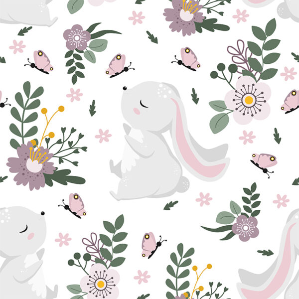 Papier peint Lapin rêveur
