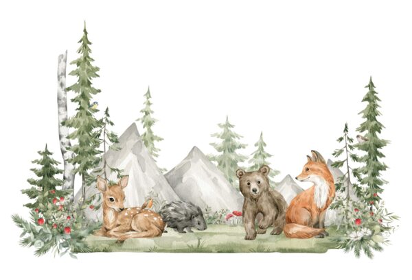 Papier peint Pack forestier