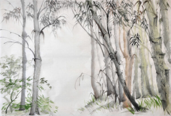Papier peint Souffle forestier de l'Est