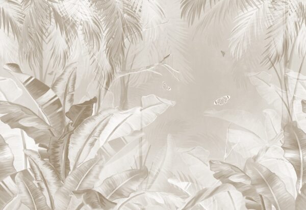 Papier peint Jardin tropical
