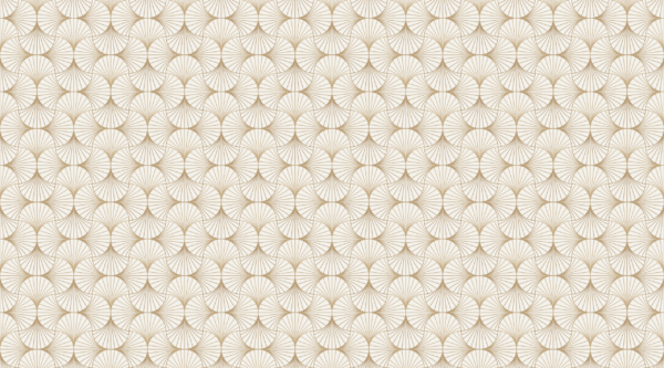 Papier peint Éventail doré Art Déco