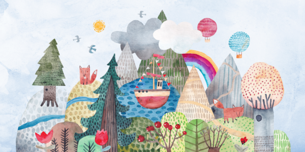 Papier peint Pays des contes de fées
