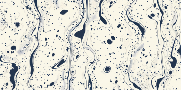 Papier peint Gouttes d'encre