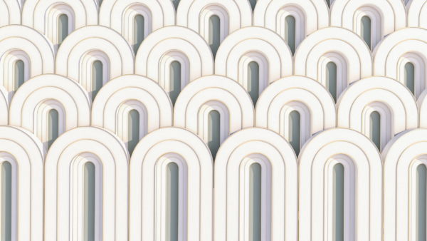 Papier peint Arches de l'harmonie