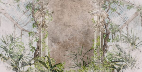 Papier peint Colonnes antiques
