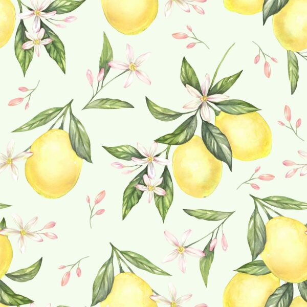 Papier peint Citrons ensoleillés
