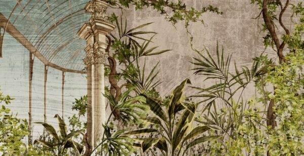 Papier peint Orangerie tropicale
