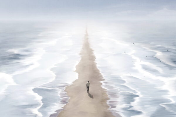 Papier peint Le chemin du silence