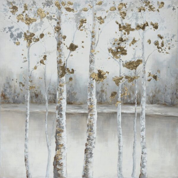 Papier peint Le bosquet de bouleaux