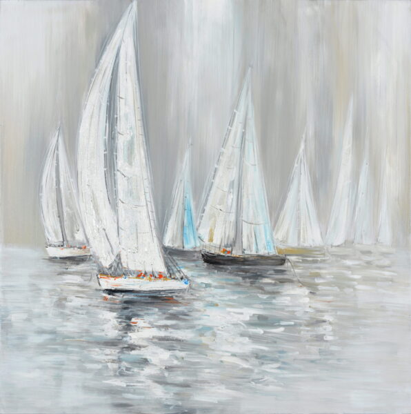 Papier peint Voiles dans le brouillard