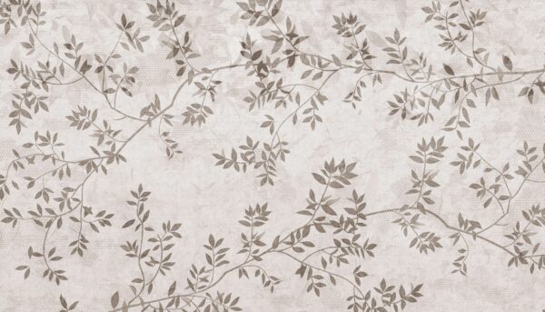 Papier peint brindilles naturelles