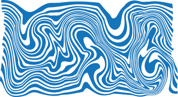 Papier peint Pop art abstrait bleu
