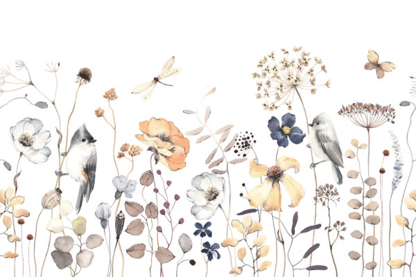 Papier peint Poésie forestière de la nature