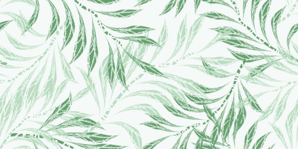 Papier peint Murmure vert des feuilles